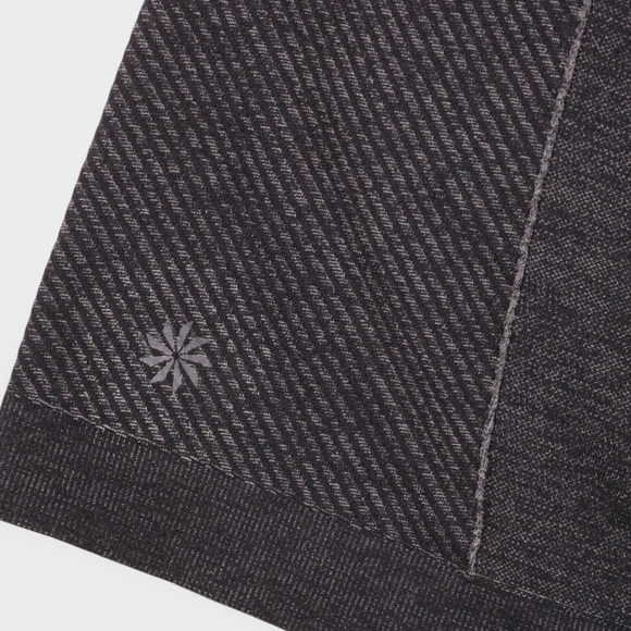 Athleta Seamless Caliber Tank Black Grey Womens Size Large Vented - Picture 11 of 11